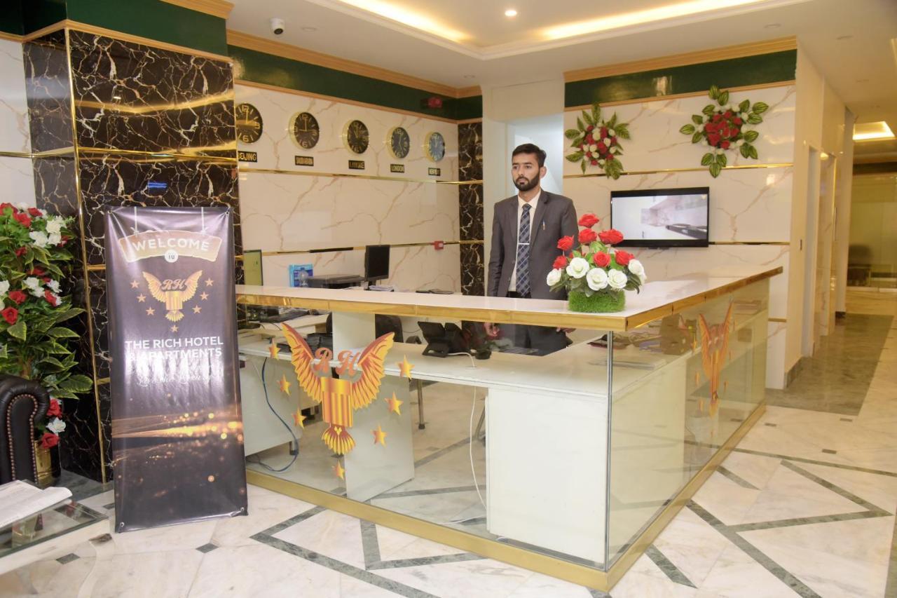 The Rich Hotel & Apartments Лахор Экстерьер фото